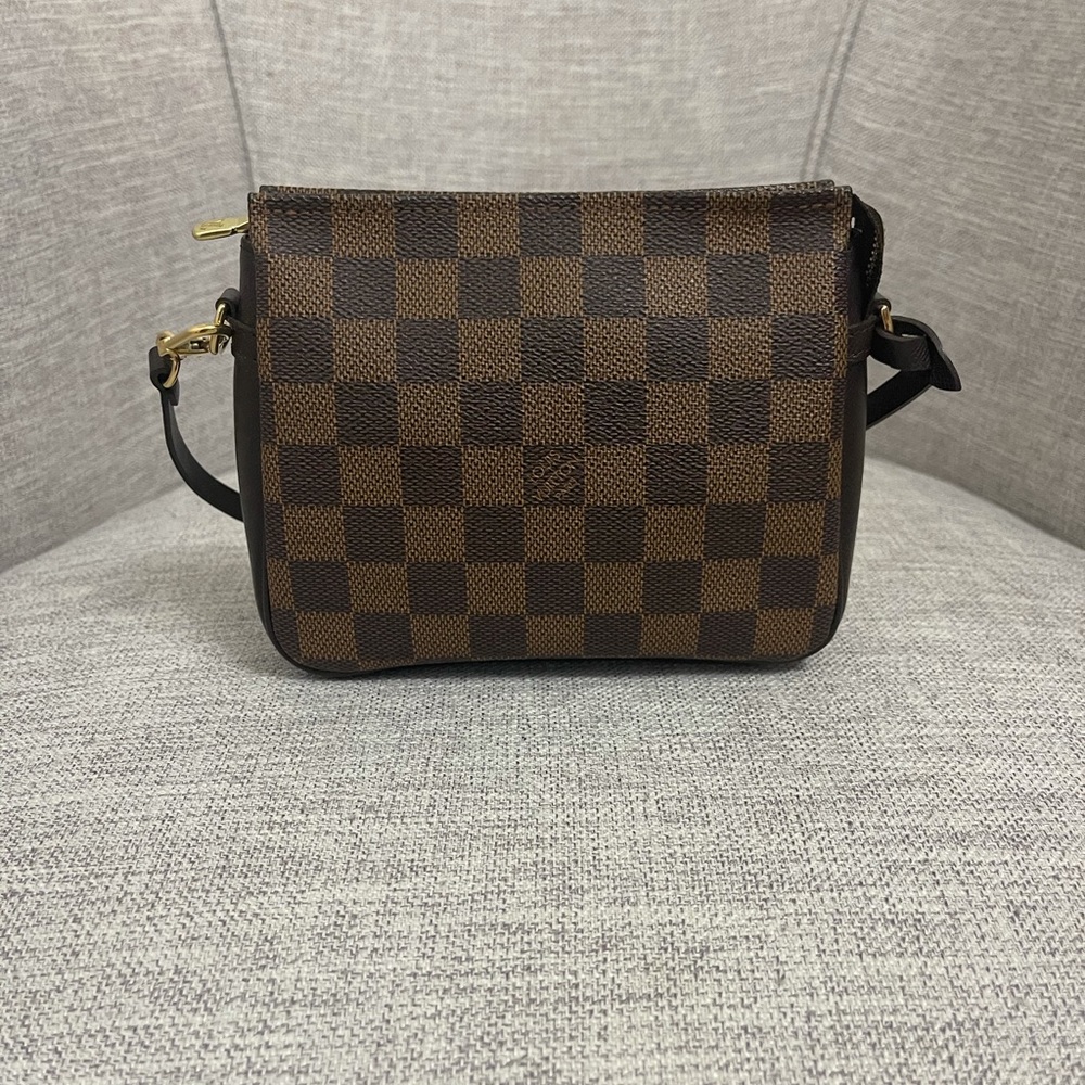 lv damier ebene trousse make up bag pochette